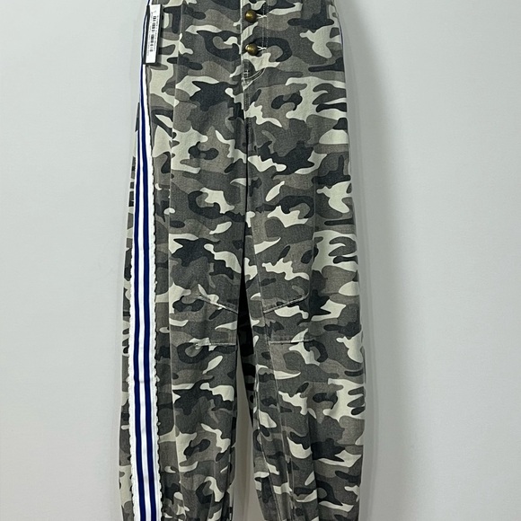 Pol Brand Camo Jogger Pants Size Small Side Stripe | Utility Style - Picture 3 of 10